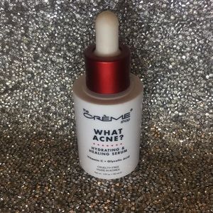 This is the crème shop what acne hydrating and healing serum with vitamin C
